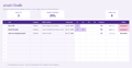 2026 goal tracker sheet in the habit tracker spreadsheet